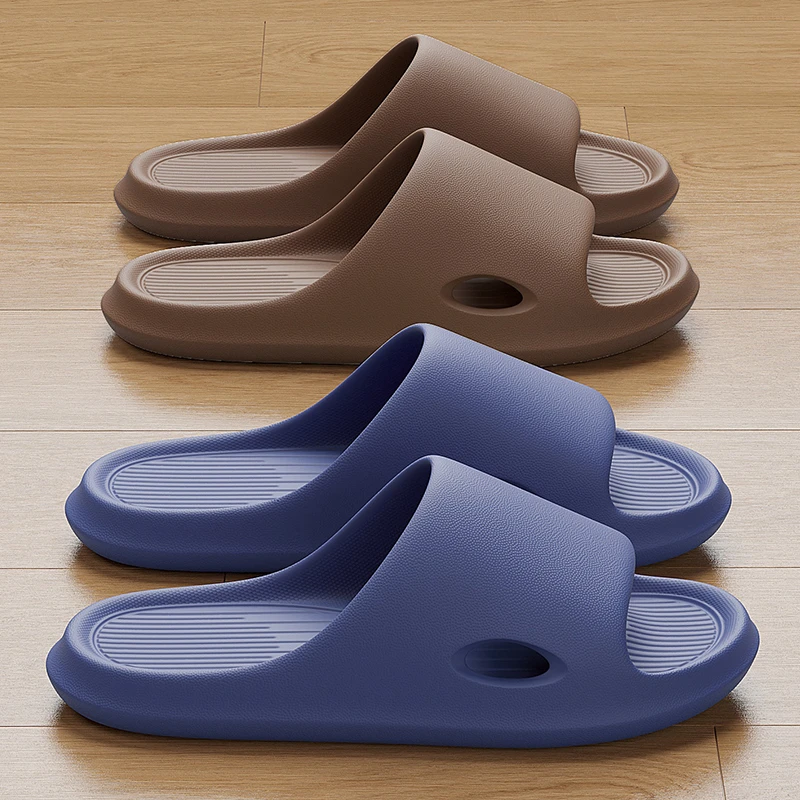拖鞋男洗澡防滑透气夏季2024新款爆款踩屎感eva厚底情侣凉拖男款