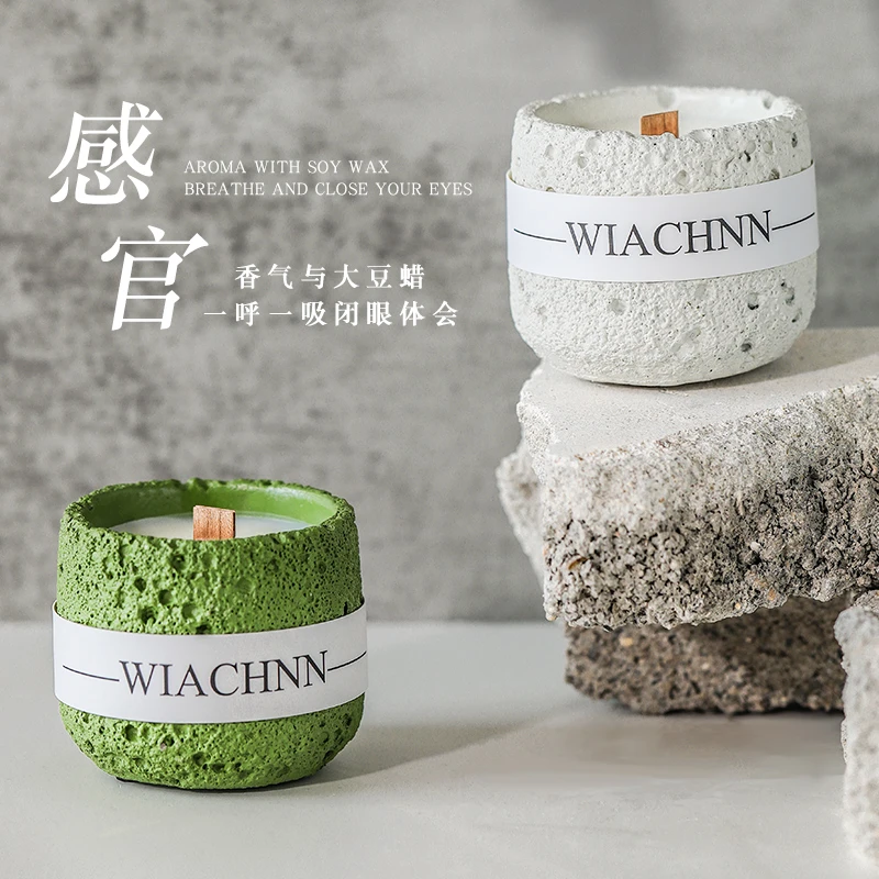 香薰蜡烛熏香清香卧室内房间持久家用无烟蜡香水香氛送人生日礼物