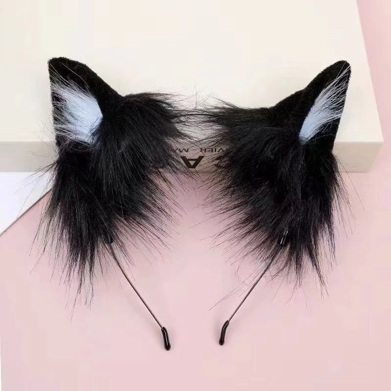 兽耳发箍漫展手作Lolita头饰猫娘cosplay猫咪耳朵发箍头饰可爱