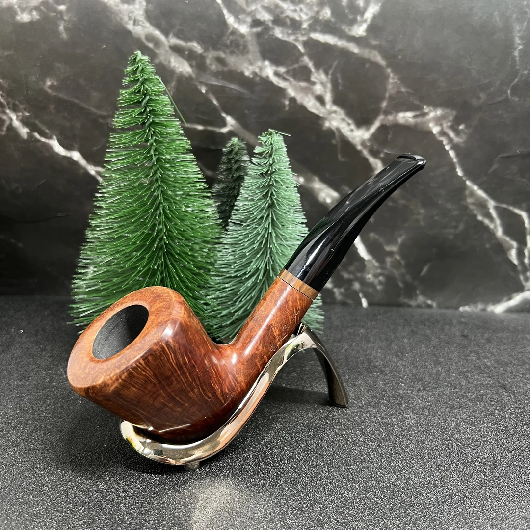 意大利Cesare Barontini贝拉蒂尼烟斗手工石楠木烟斗都柏林大弯