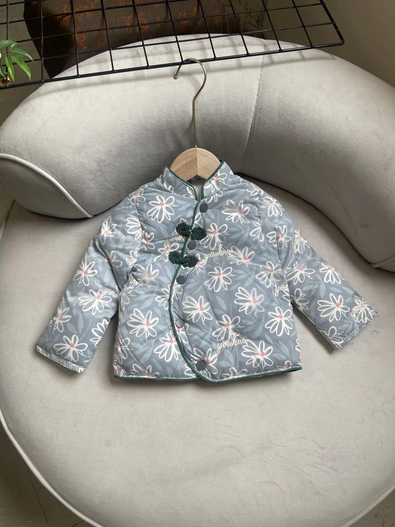 96786女童冬季轻薄棉衣内胆儿童装洋气女宝宝保暖棉服