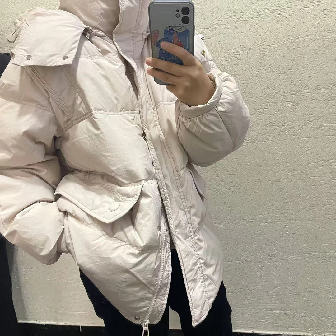 【 雨•美 推荐 】2305粉色韩版时尚连帽拉链外套