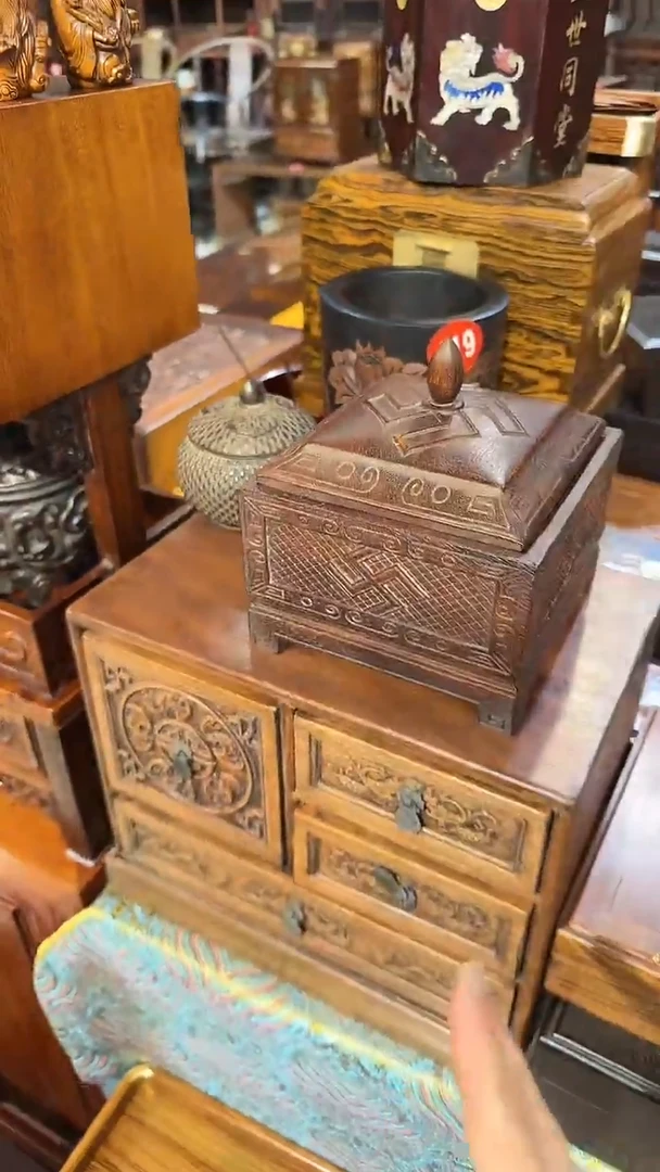 【闪购商品】贡木木艺盖盒198.88888888