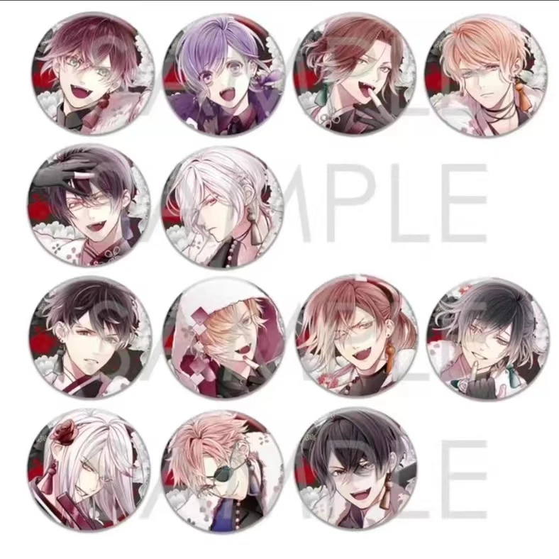 魔鬼恋人系列 徽章 亚克力透卡【散池】（主播代拆）