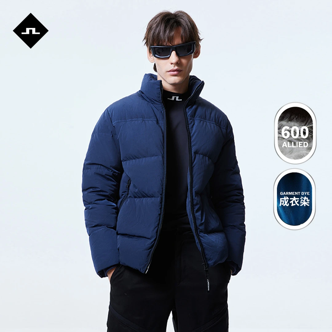 JLINDEBERG金林德伯格立领户外防风时尚休闲简约保暖羽绒服外套男