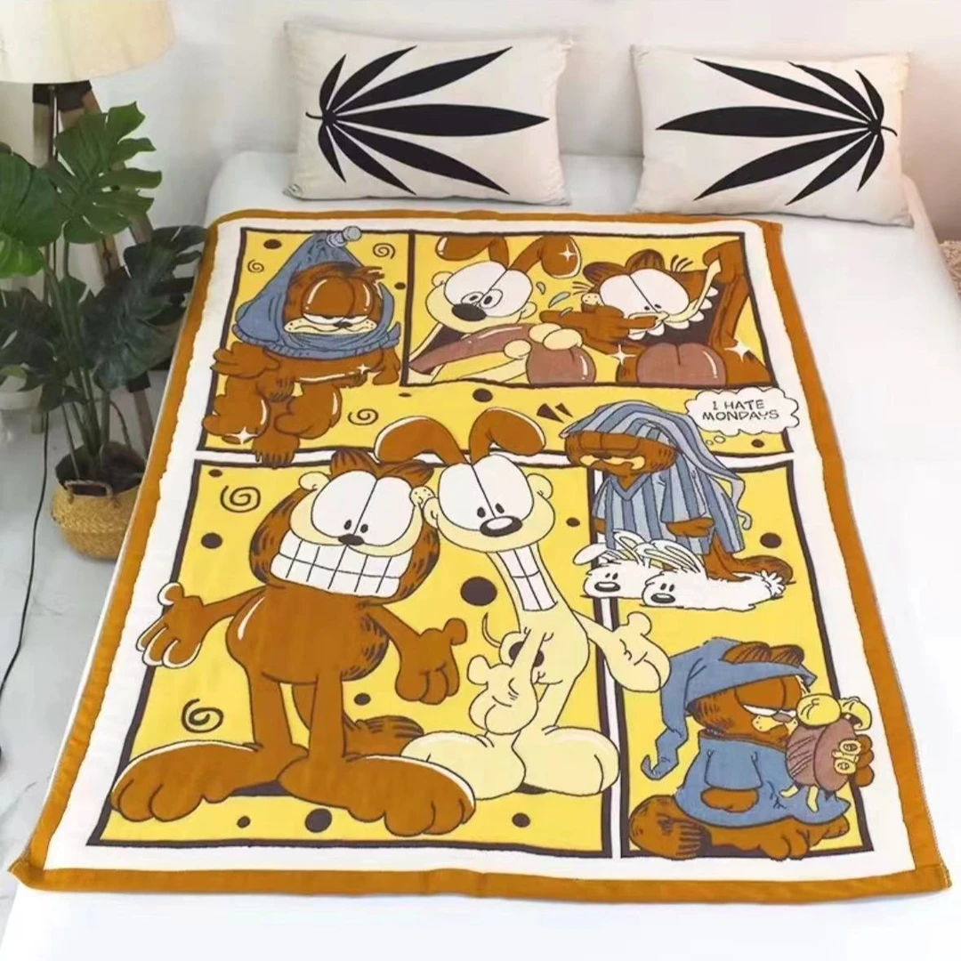 【加菲】120/150面包被纱布加厚多功能亲肤A类亲肤舒适