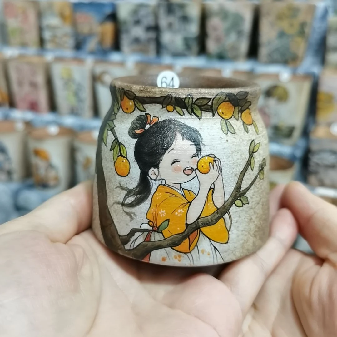 红陶20CM以下内口5厘米左右