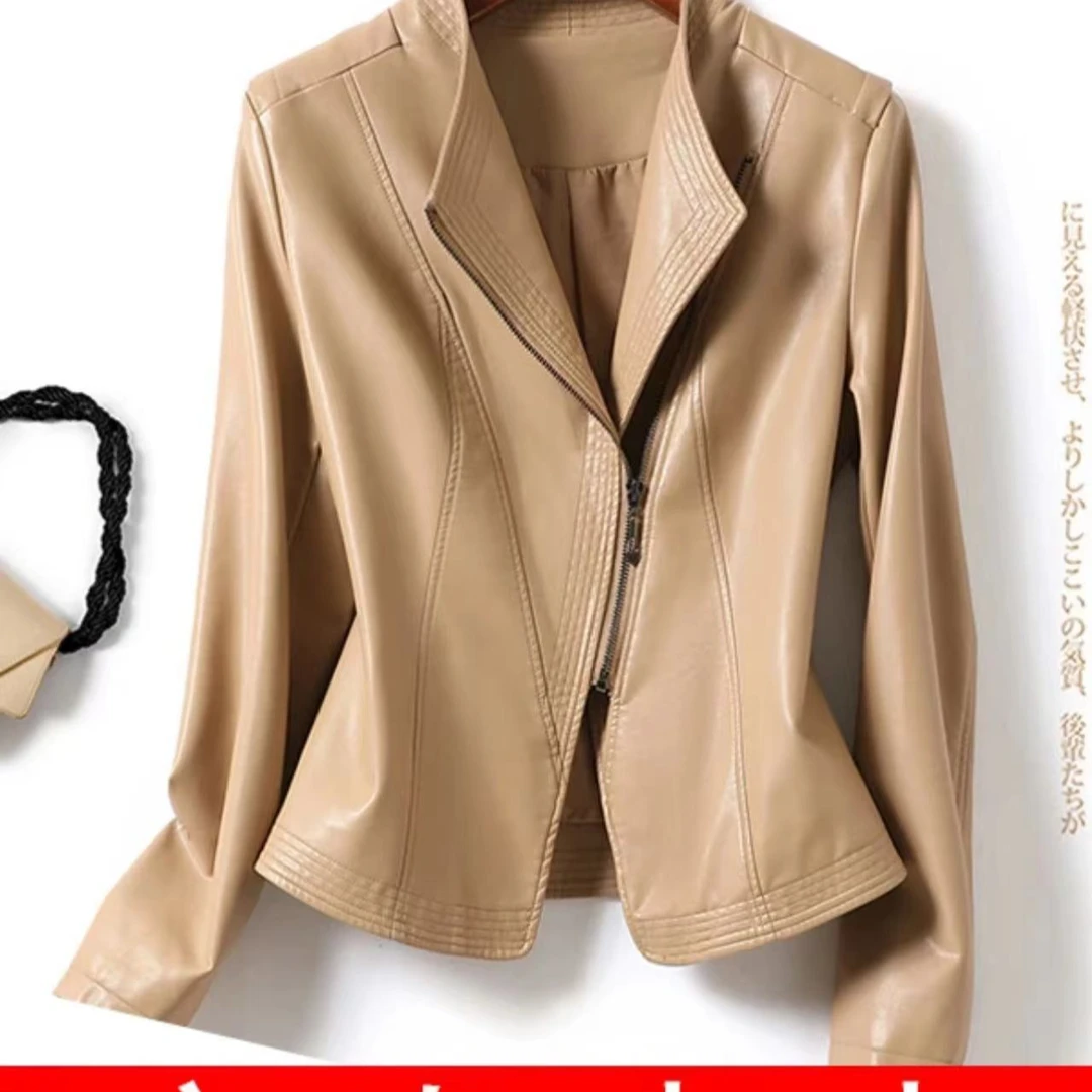 海宁皮衣夹克外套MYM-216#