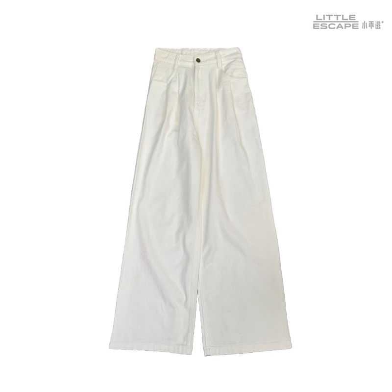 小乖逃D三色高级感卡其长裤潮流复古宽松垂感高腰C870