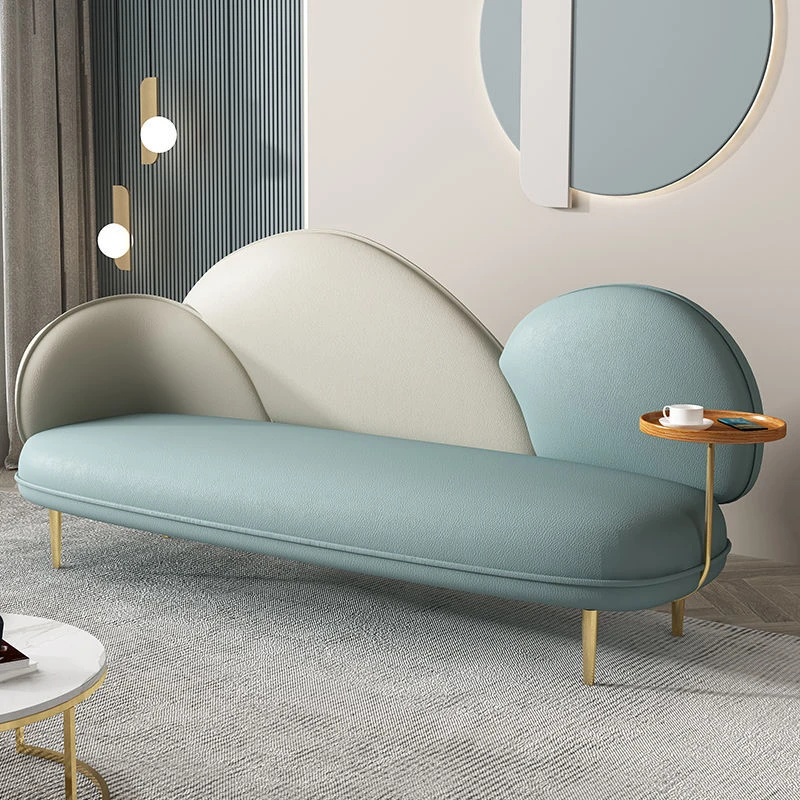 【尚豪阁】北欧沙发小户型科技布轻奢创意云朵网红款服装店公寓沙发