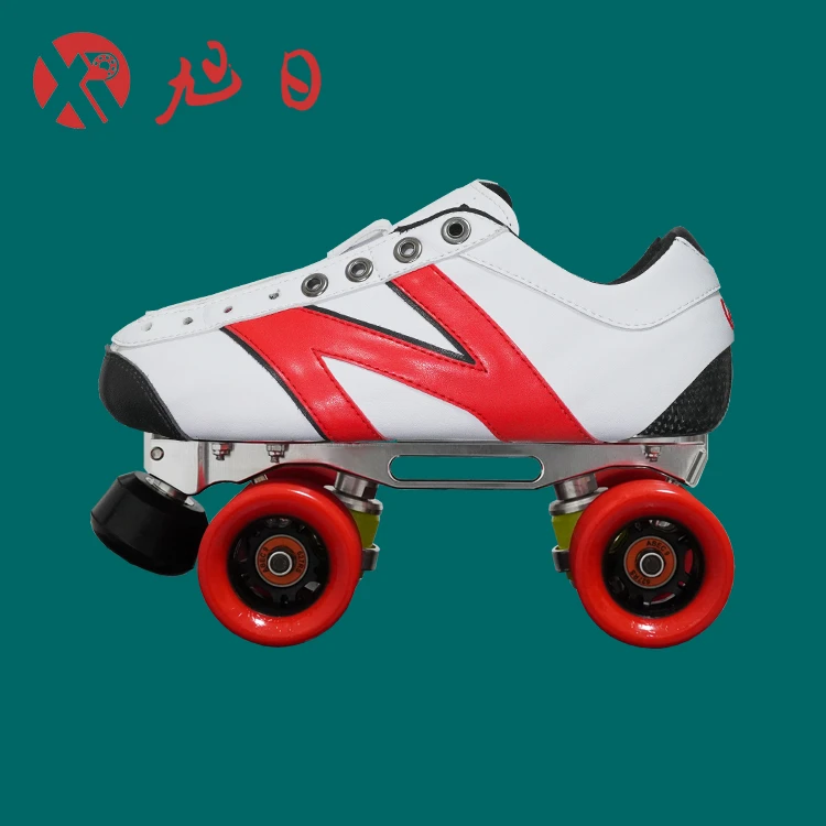 旭日双排轮滑骑士系列 碳纤维 阻拦户外刷街 四轮舞 旱溜冰鞋成人