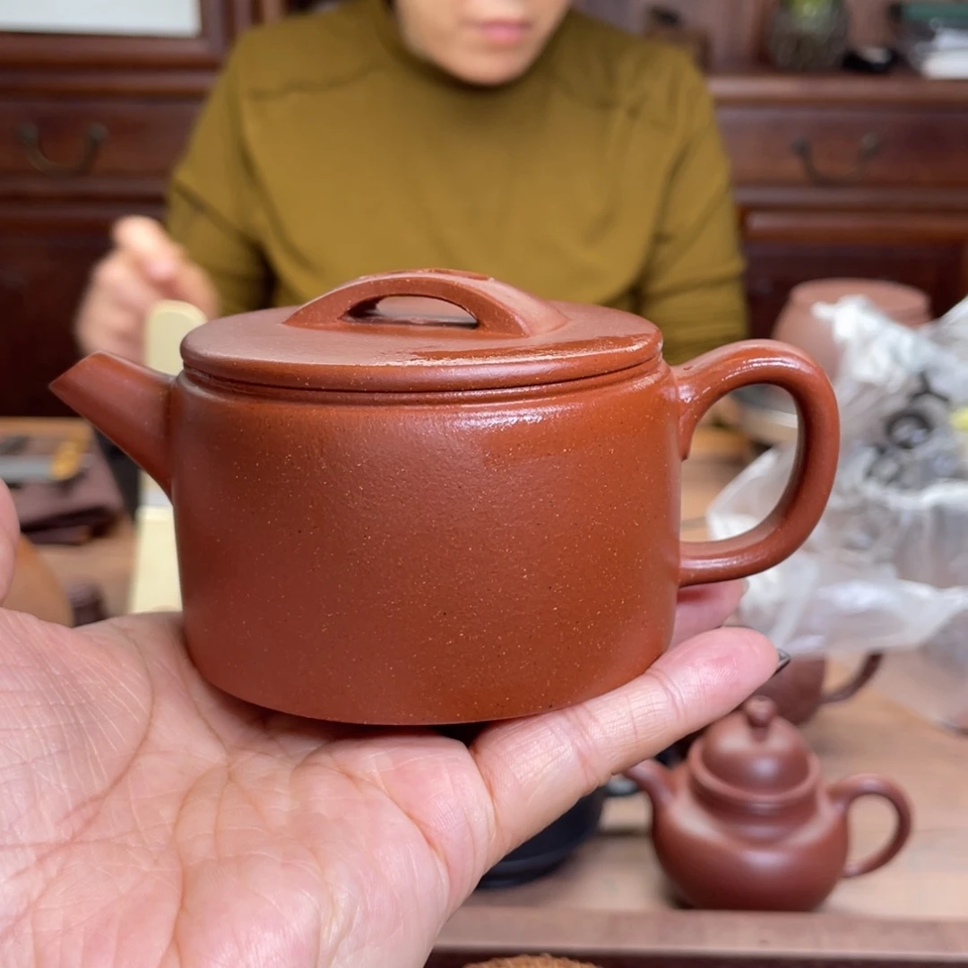 紫砂茶壶降坡泥汉瓦