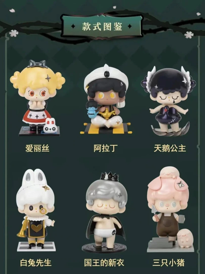【拆盒】BUNBY童话奇遇记 哥特城堡 潮玩手办盲盒 拍下不退换->梅完