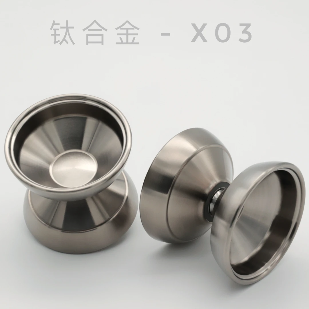 钛合金 超宽悠悠球 X03 高端限量收藏竞技比赛1A溜溜球magic yoyo