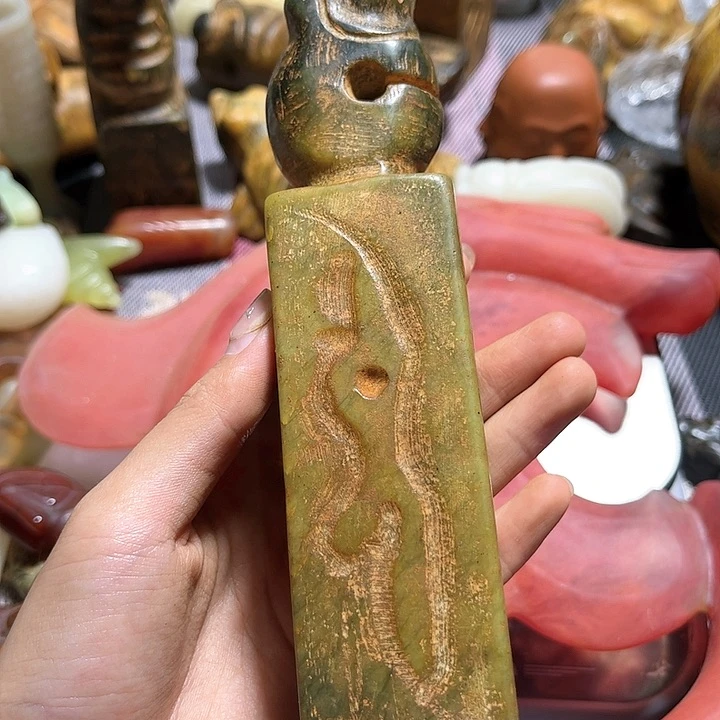 紫金钵盂菩提把件