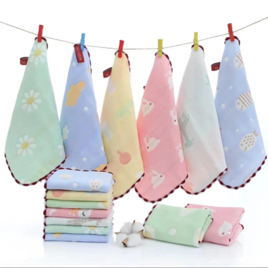 【天一补贴】全棉小方巾一条【颜色款式不挑】