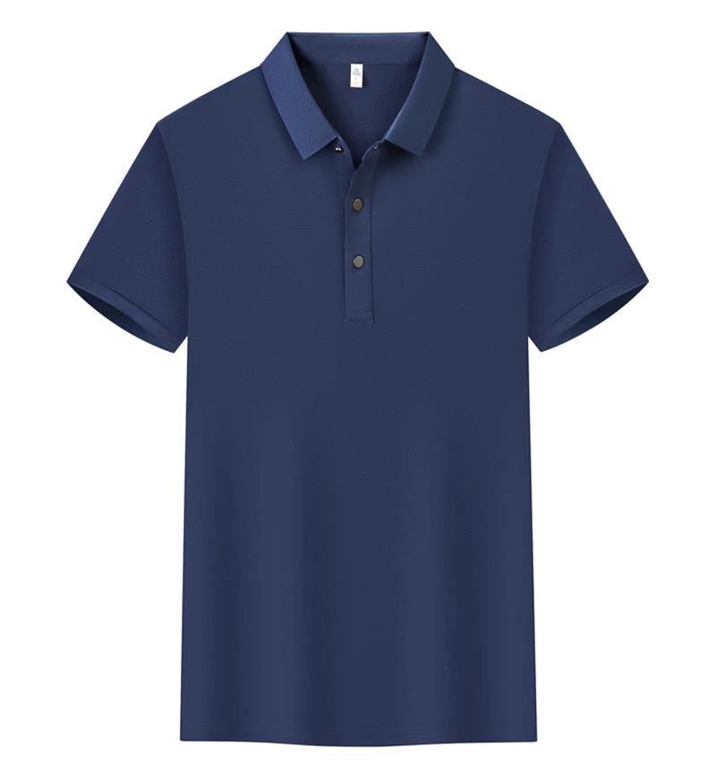 夏季桑蚕丝polo衫定制logo团体服t恤高端工作服透气印字商务上衣