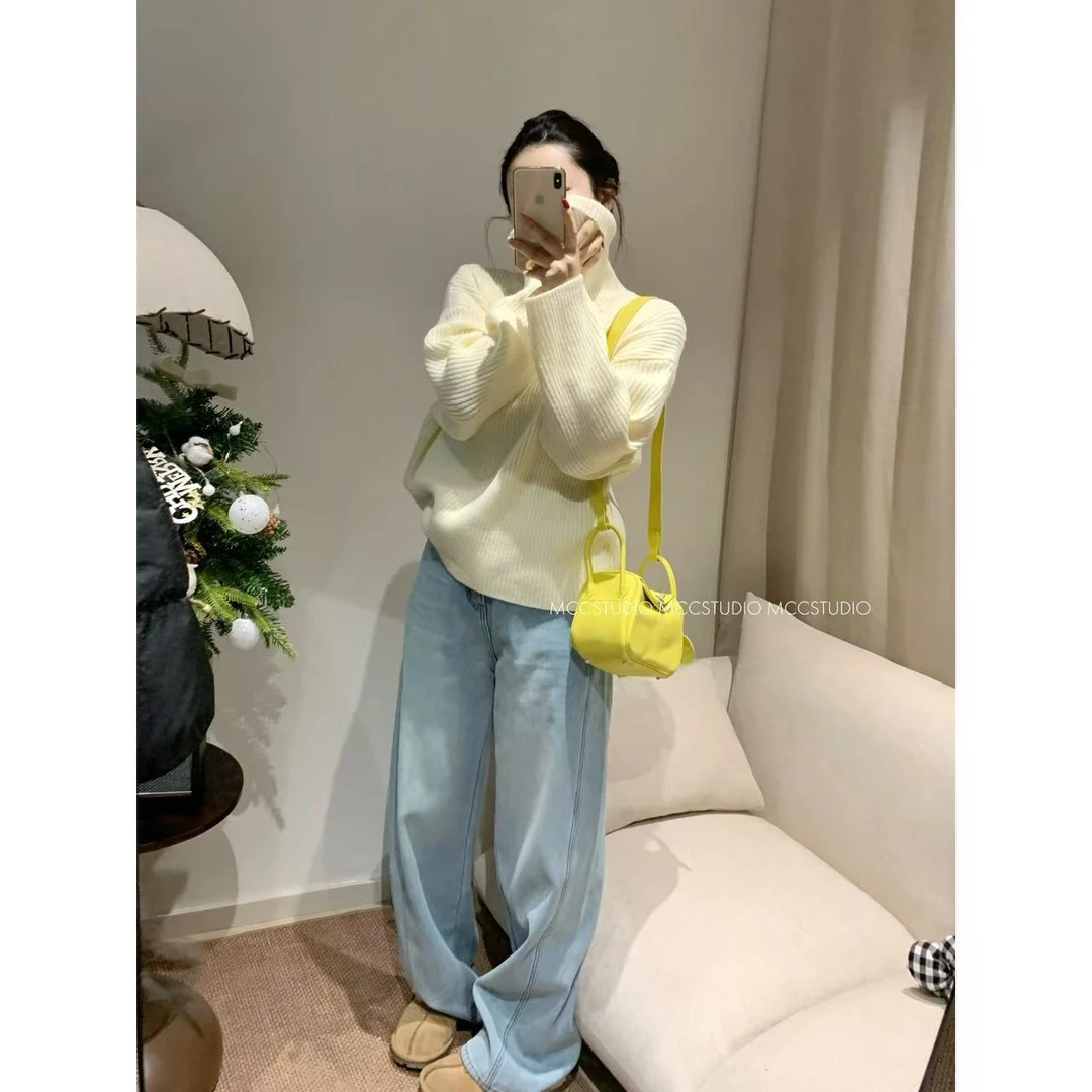 MCc【弯刀牛仔】推荐高个子！版型牛牛牛仔裤#8382