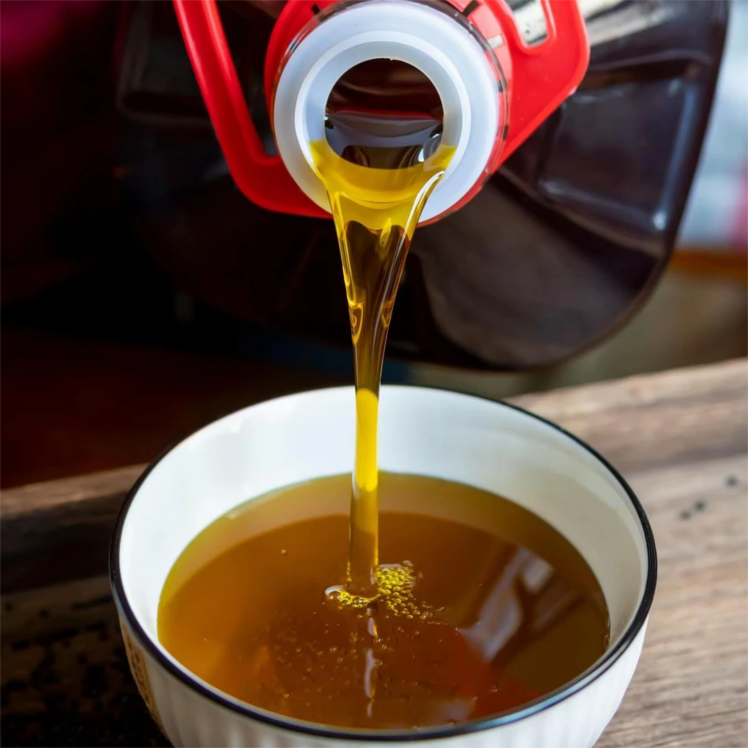 随州香油坊现榨菜籽油5斤包邮.本地老油坊现榨