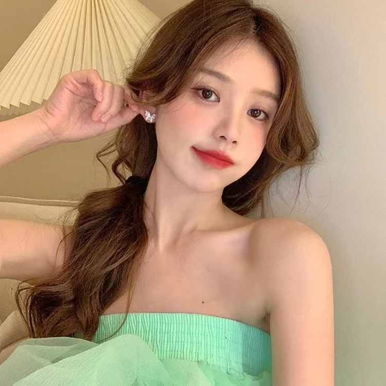 铜合金耳饰 女小众设计感高级耳环轻奢简约ins饰品N0325