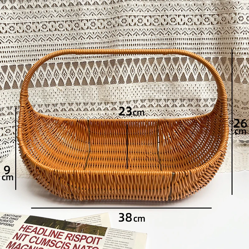 中秋果礼篮，法式水果篮篮子