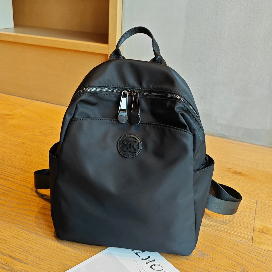 小众双肩包女士大容量轻便旅行背包通勤百搭牛津布短途出门女包