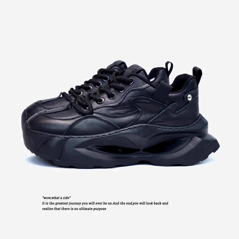 6298 轻奢潮牌时尚潮流厚底小白鞋老爹鞋软底舒适休闲鞋