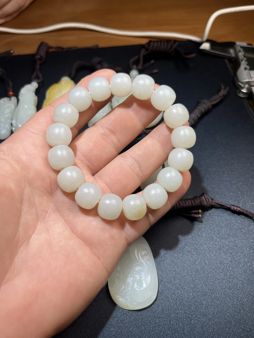 新疆和田白玉手链
