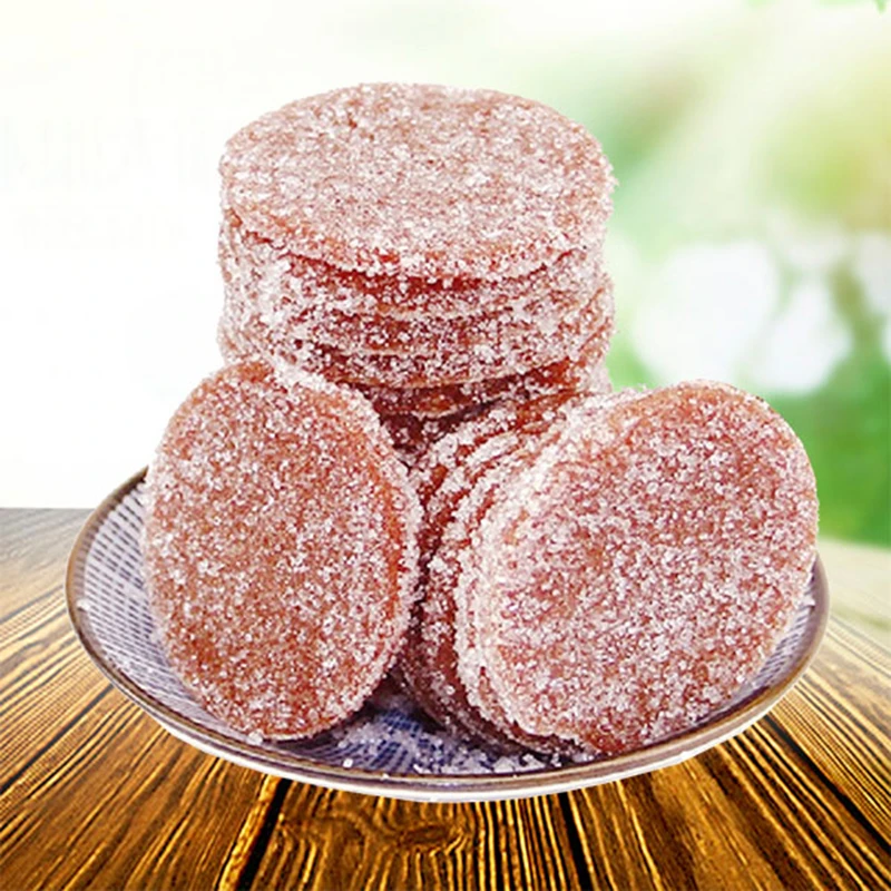 独立小包装雪花山楂片250g/袋休闲酸甜零食冰糖山楂软片