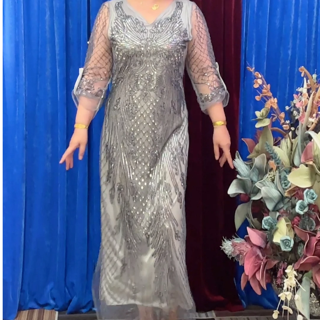 2024新款大码女士晚礼服 7号