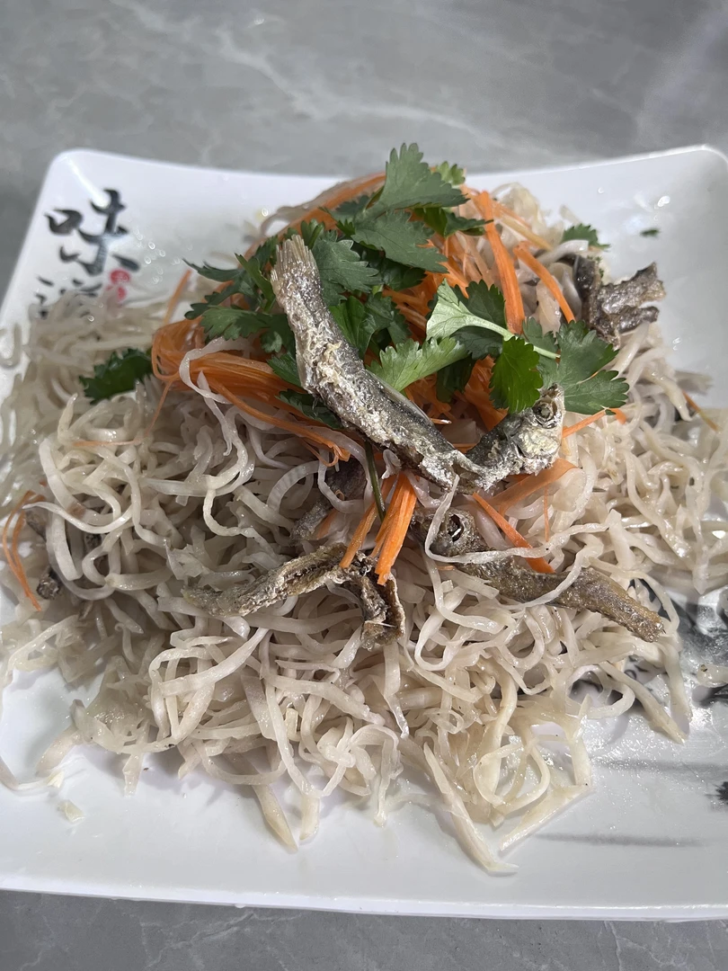 琴姐（小鱼口味）临泉特产纯手工芥菜丝《李朝书》下酒小菜