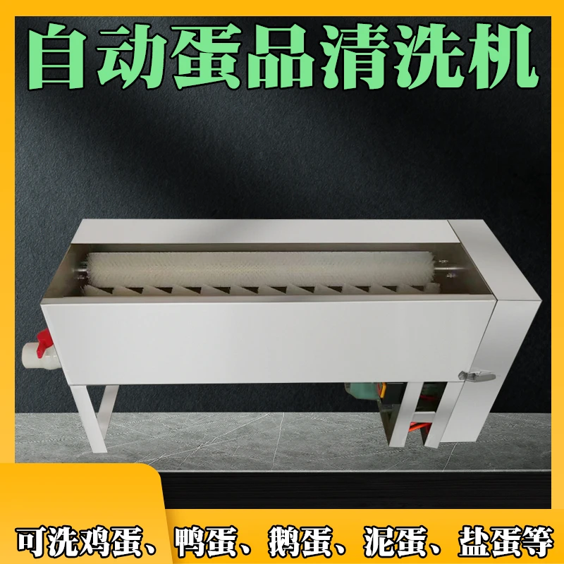 全自动洗蛋机小型蛋品清洗机鸡蛋鸭蛋鹅蛋洗蛋器洗咸蛋盐蛋泥巴蛋