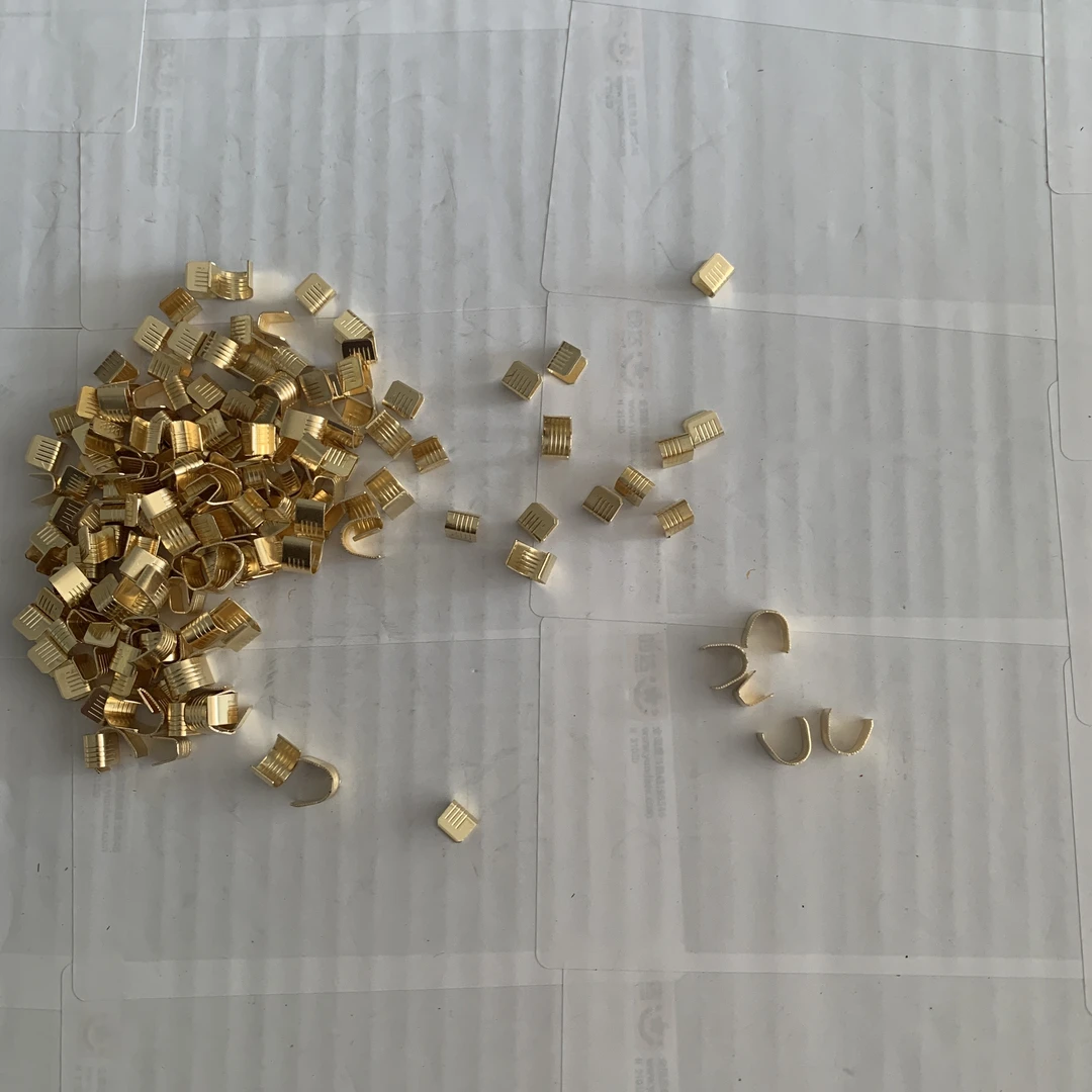 车用起动机碳刷并线扣200个（纯铜）
