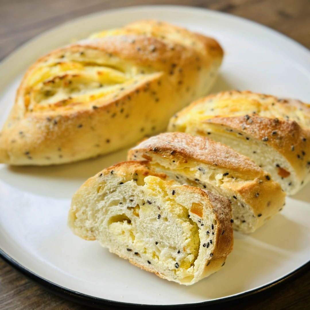 【拍3送1】法式酸乳干酪欧包奶酪夹心软面包