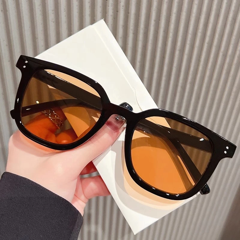 英国【时尚】CoopKoop时尚百搭女防晒高级感遮阳防紫外线茶色网红女