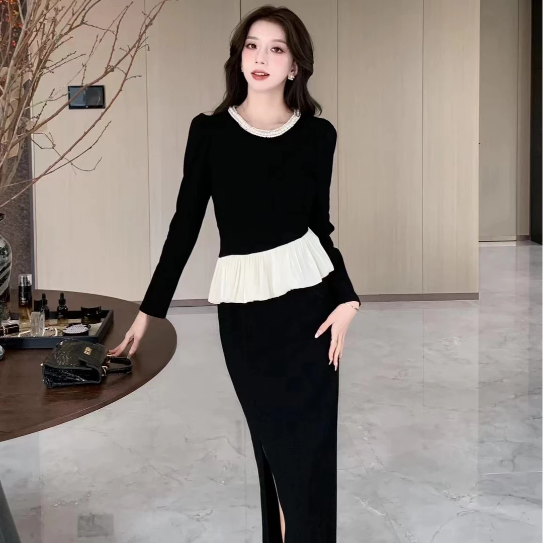 法式复古套装女款
