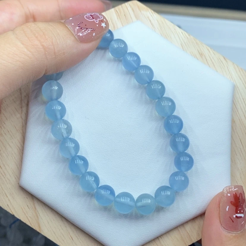 【闪购商品】海蓝宝石手链未镶嵌臭*一