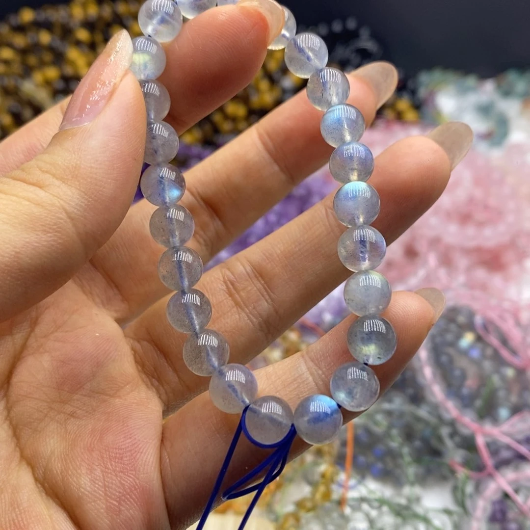 水晶手绳未镶嵌灰月