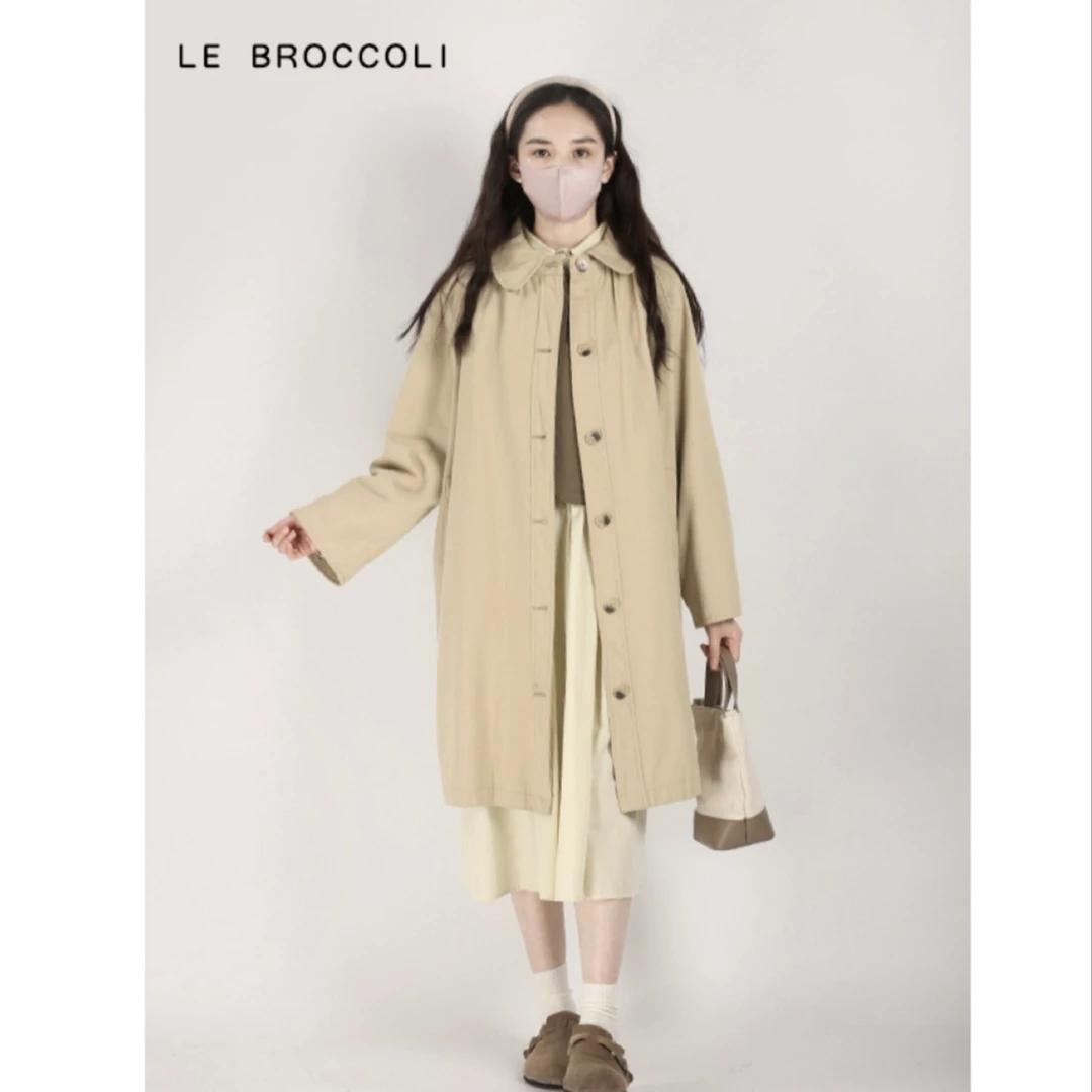 【生椰拿铁】单排多扣风衣