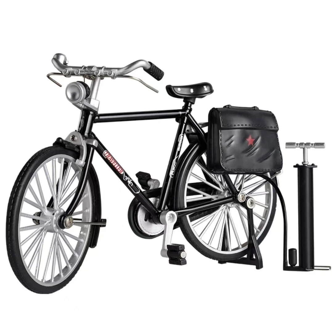 【玩具模型车】二八大杠自行车模型