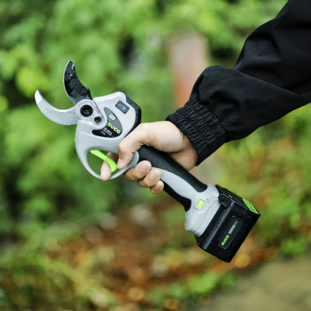 杜姐推荐新款大山红石果树修枝剪pro系列纯铜电机送刀片质保一年