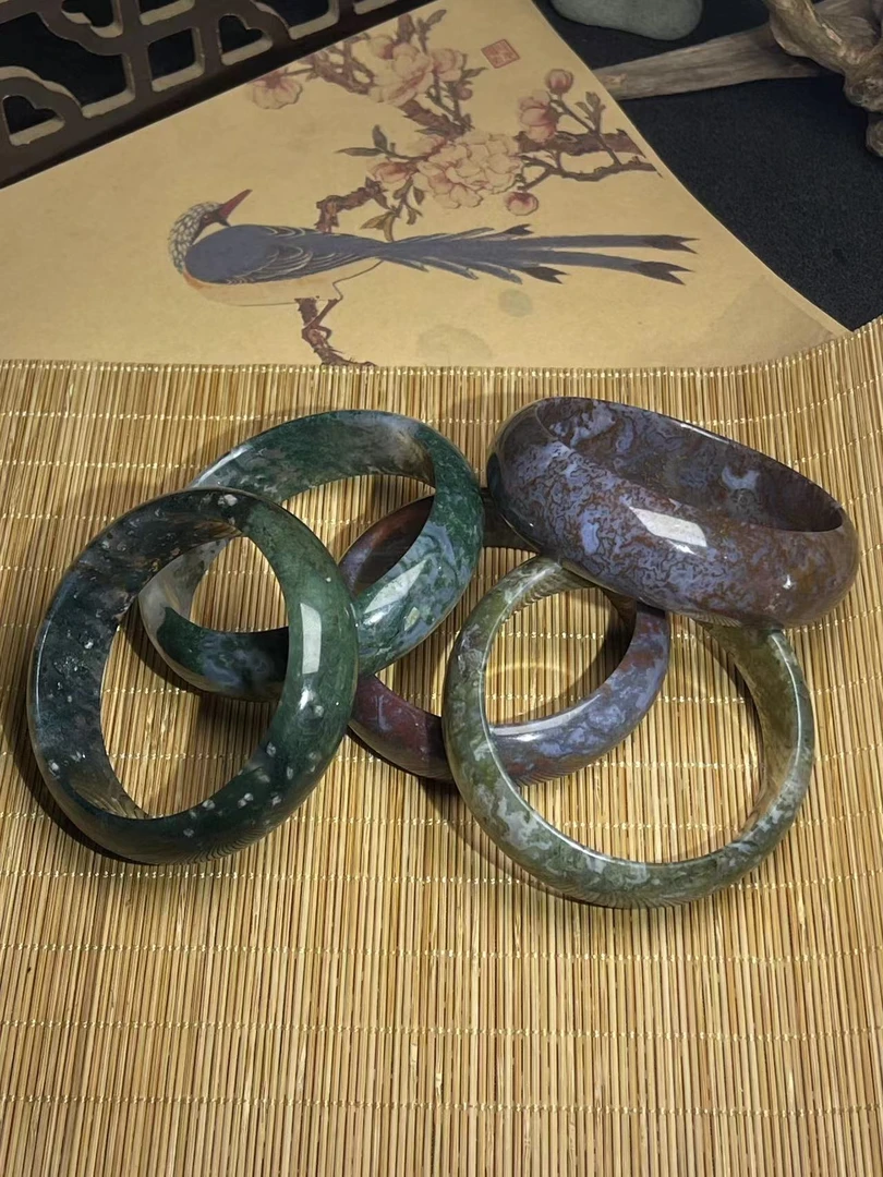 S632【福嘟嘟珠宝】血灵草玛瑙手镯-送礼佳品-多样性发货只发一件