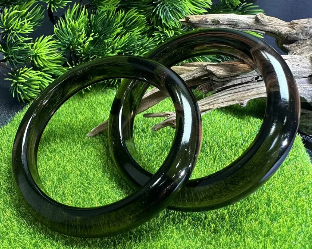 C3161【福嘟嘟珠宝】黑钻晶黑曜石手镯-送礼佳品-多样性只发一件