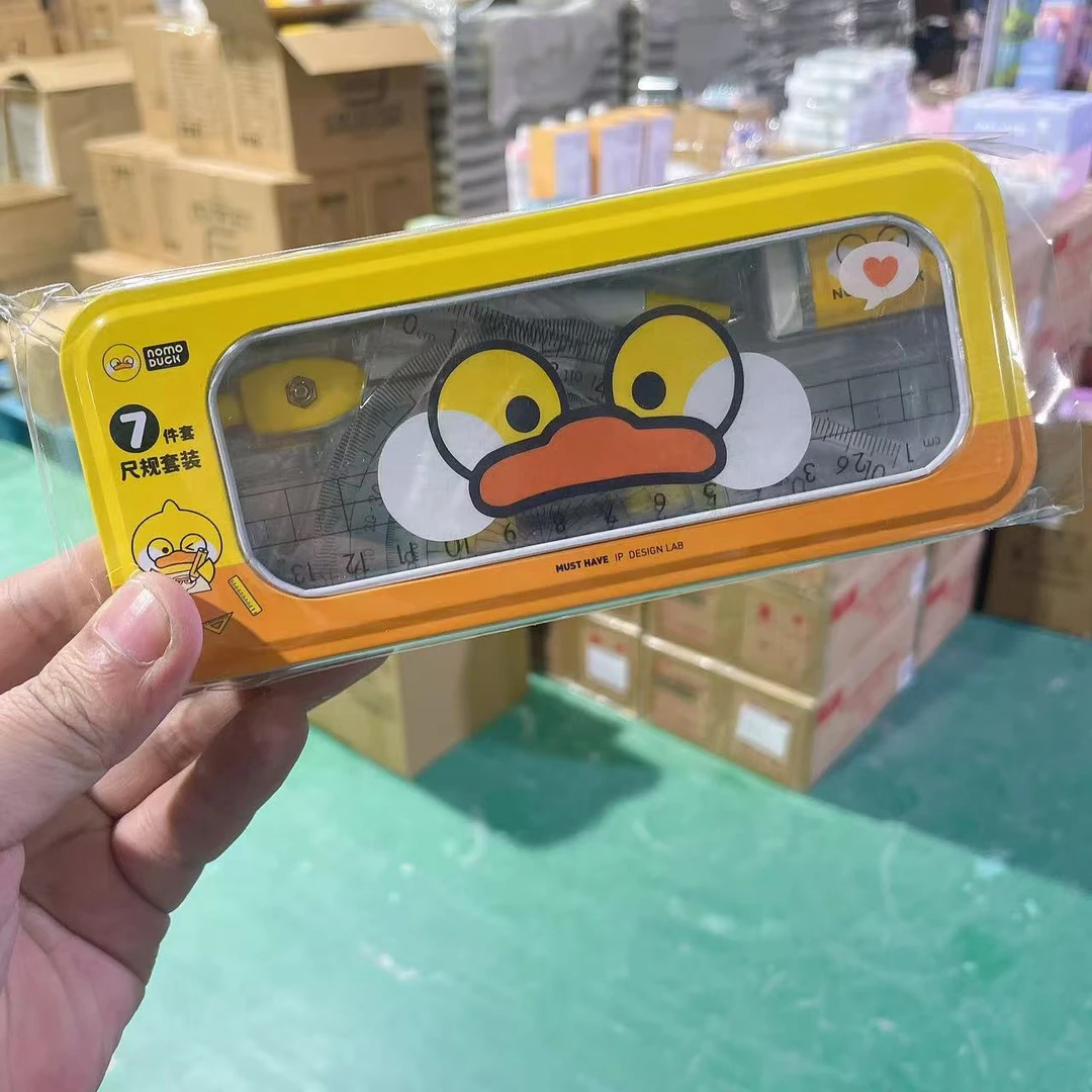 7303 麦和小黄鸭圆规套装