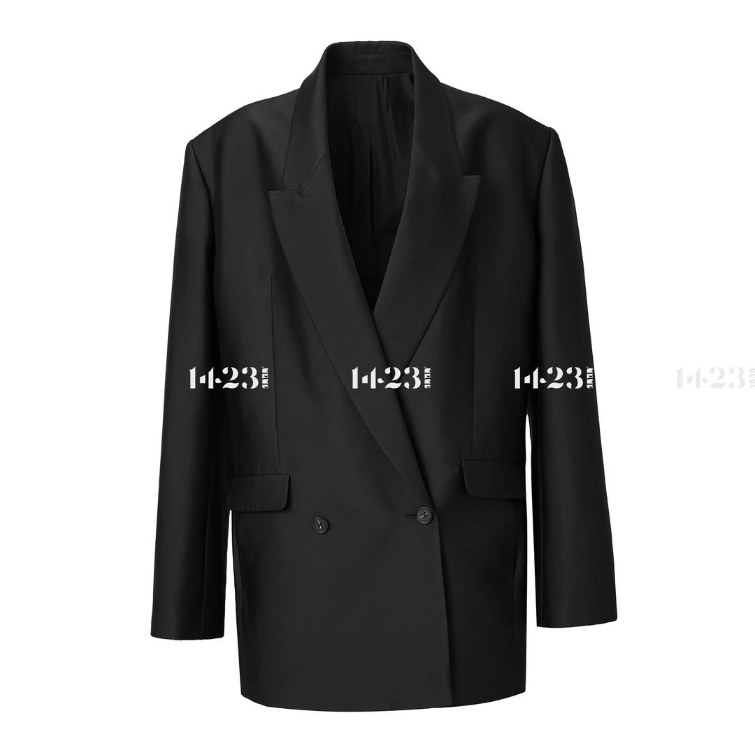 1423【曼哈顿印象】百搭高级感宽松西装外套 - J