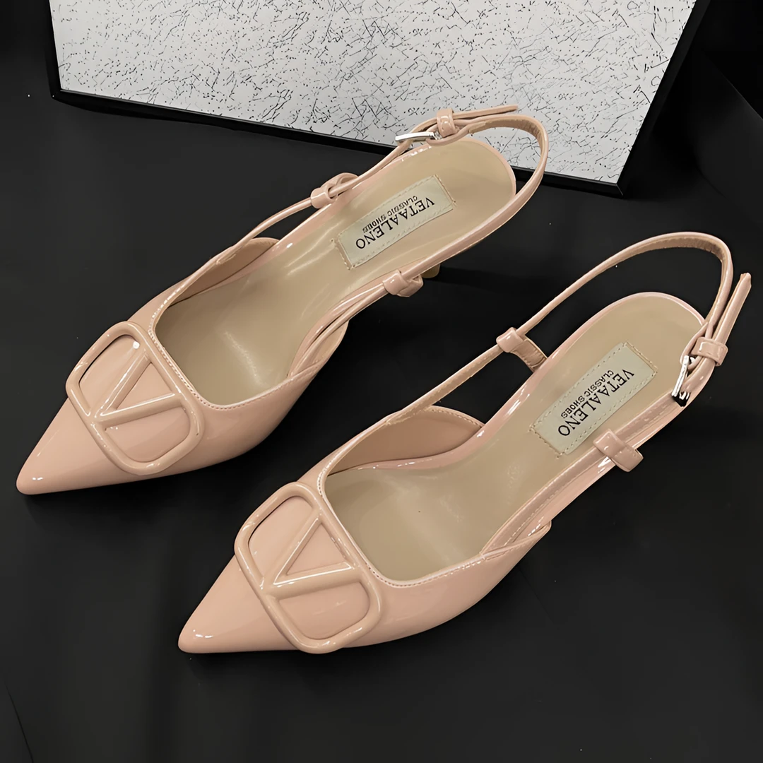 2025春夏新款时尚单鞋百搭气质仙女风久站不累脚低跟鞋