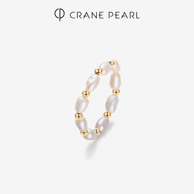 【店铺专享】蔻润星环淡水珍珠戒指饰品配饰女京润七夕礼物送女友