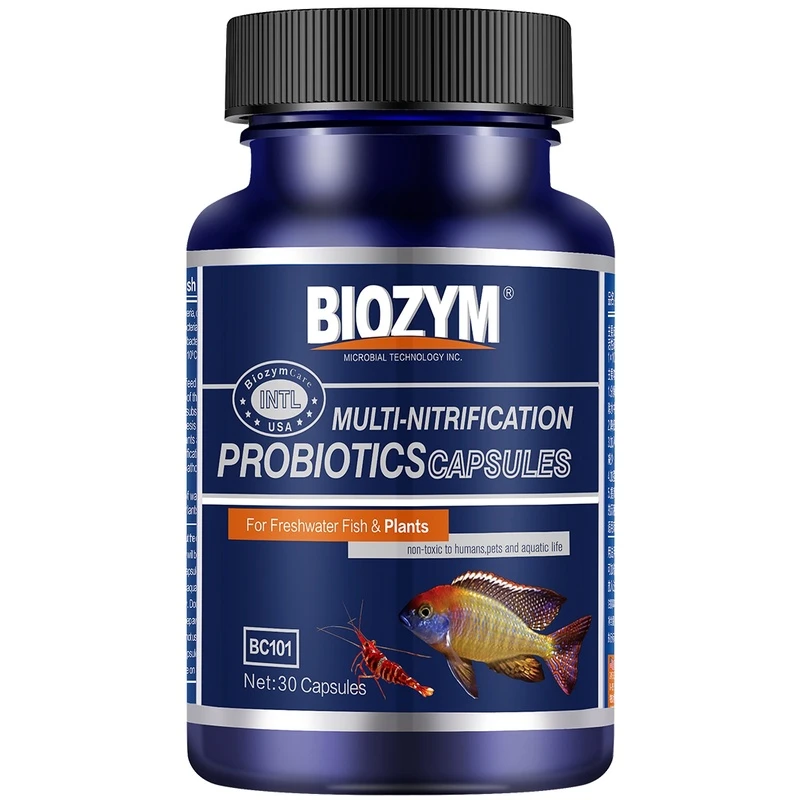 硝化细菌鱼缸用液体硝化活菌消化细菌胶囊水族净水剂百因美硝化菌