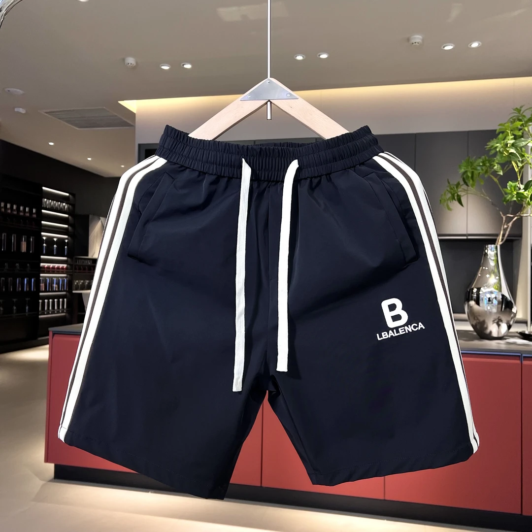 夏季新款速干休闲裤舒适透气短裤男五分裤时尚休闲潮流百搭运动裤