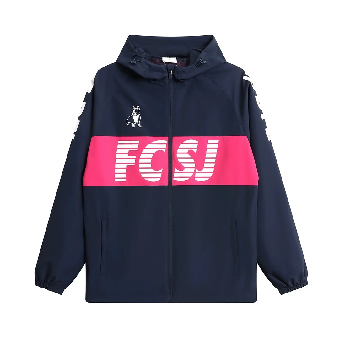 足球狗 潮牌装备 连帽风雨衣 训练风衣速干 训练服外套
